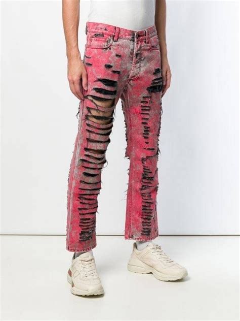 gucci jeans made in italy|gucci ripped denim jeans.